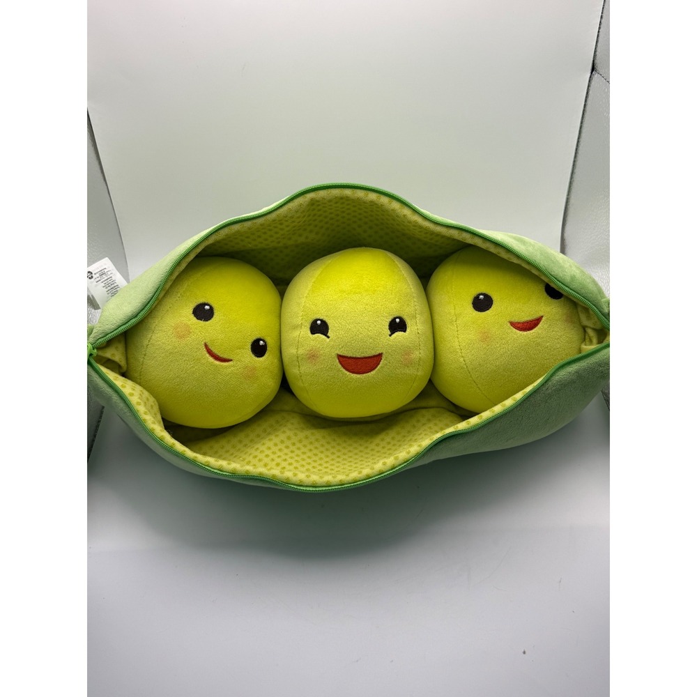 Disney Store Toy Story 3 Peas in a Pod Plush Zippered‎ 8 Inch Bonnie Toys Green